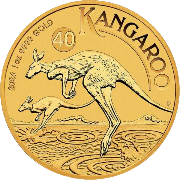 Australia Kangaroo Goud 1 oz 2026 BU 1